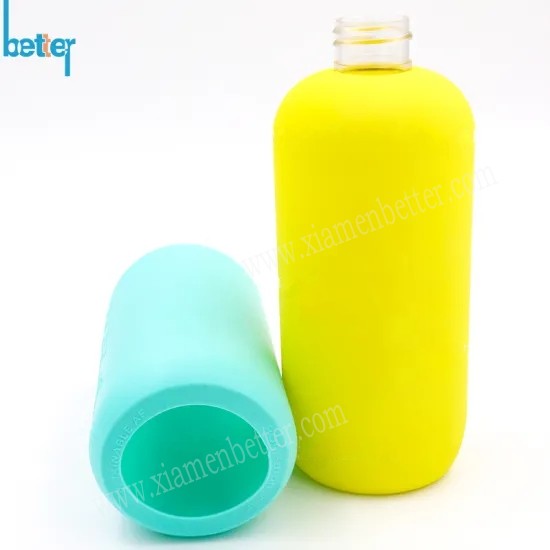 食品级硅胶镂空保护套瓶套玻璃管套水杯耐高温杯套厂家定制创意